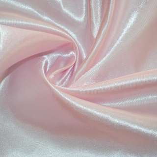 Атлас розово-молочный ш.150