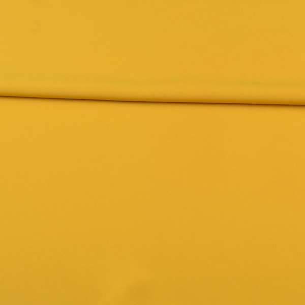 Креп костюмний бістрейч гірчично-жовтий ш.150