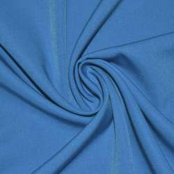 Тканина костюмна бістрейч синьо-блакитна ш.150