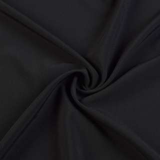 Ткань костюмная бистрейч черная, ш.150