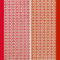 Кружевное полотно стрейч кружочки персиковое ш.154