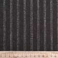 Шерсть костюмна сіра темна в смужку 4-рядну, ш.150