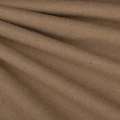 Ткань костюмная гладкокрашеная бежево-коричневая ш.150