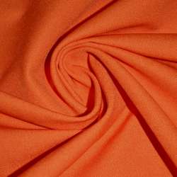 Коттон стрейч костюмный оранжевый темный ш.150