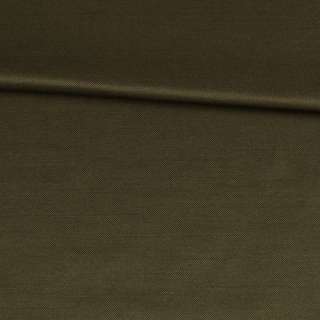 Коттон с отливом оливковый темный, ш.150