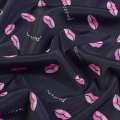 Купра диллон темно-синяя с розовыми губами passion ш.150