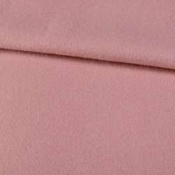 Лоден мохер пальтовий рожево-сірий, ш.155