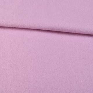 Лоден мохер пальтовый розово-сиреневый, ш.155