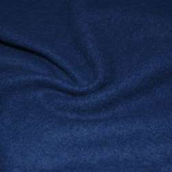 Лоден букле мелкое пальтово-костюмный синий, ш.153