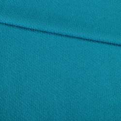 Лоден букле пальтово-костюмный фактурная полоса голубой кобальтовый, ш.150