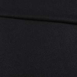 Лоден букле пальтово-костюмний фактурна смуга чорний, ш.150