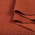 Лоден букле пальтово-костюмный фактурная полоса терракотовый, ш.149