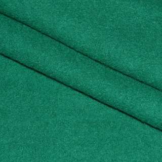 Лоден букле мелкое пальтово-костюмный зеленый светлый, ш.150