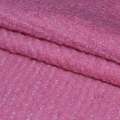 Лоден букле велике діагональ пальтовий рожевий яскравий, ш.154