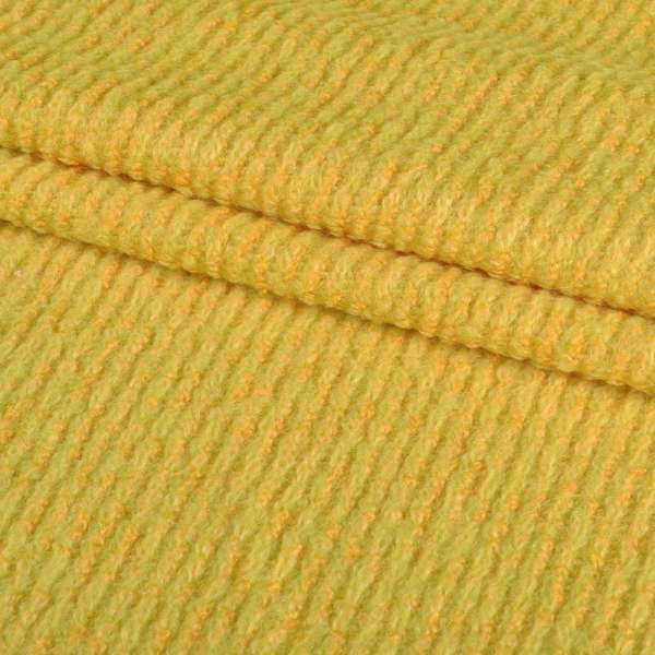 Лоден букле крупное диагональ пальтовый желтый, ш.150