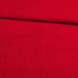 Лоден мохер* пальтовый красный, ш.160