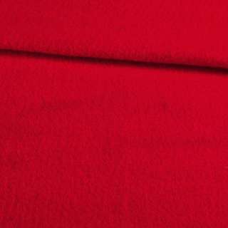 Лоден мохер* пальтовый красный, ш.160