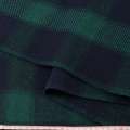 Пальтова тканина в клітинку велику синю, зелена, ш.153