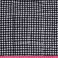 Шотландка пальтовая с ворсом в черно-белую клетку, ш.152