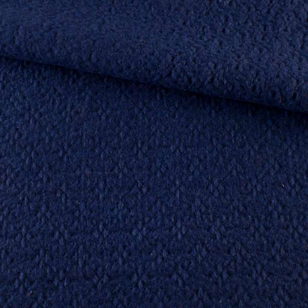 Жаккард пальтовый звездочка синий, ш.150