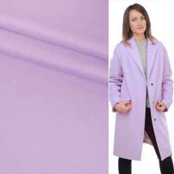 Пальтова тканина 2-х-стор. фіолетова світла, ш.150