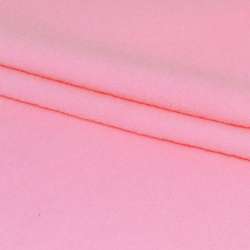 Пальтова тканина на трикотажній основі рожева, ш.155