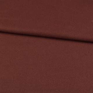 Пальтовый трикотаж коричневый с бордовым оттенком, ш.155
