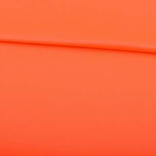 Поливискоза костюмная стрейч оранжевая неон ш.150
