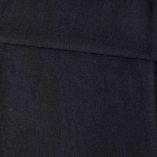 Ткань плащевая вискозная черная, ш.150