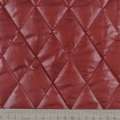 Ткань плащевая стеганая блестящая ромбы 4,5х4,5 см бордовая, ш.150