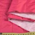 Ткань плащевая стеганая матовая полоска 5 см малиновая, ш.150