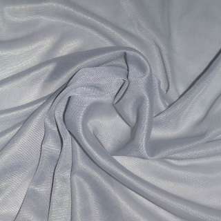 Тканина підкладкова трикотажна сіра світла ш.160
