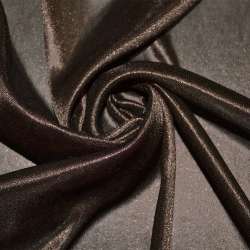 Тканина підкладкова трикотажна коричнева ш.160