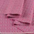 Рогожка костюмная розово-серая ш.150
