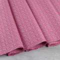 Рогожка костюмна рожево-сіра ш.150