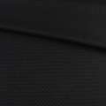 Рогожка костюмная с вискозой стрейч черная, ш.150