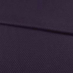 Рогожка костюмна клітина плетіння фіолетова, ш.147