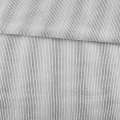 Рубашечная ткань жатая в полоски бежево-серые, молочная, ш.147
