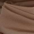 Трикотаж костюмный стрейч облегченный коричневый светлый ш.160