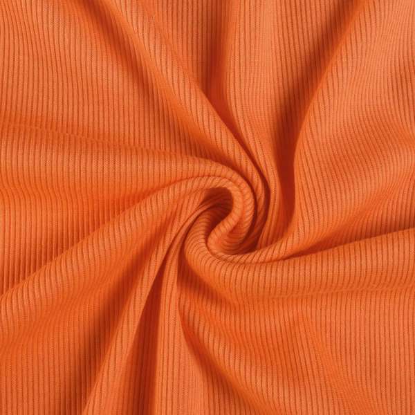 Трикотажная резинка оранжевая ш.130