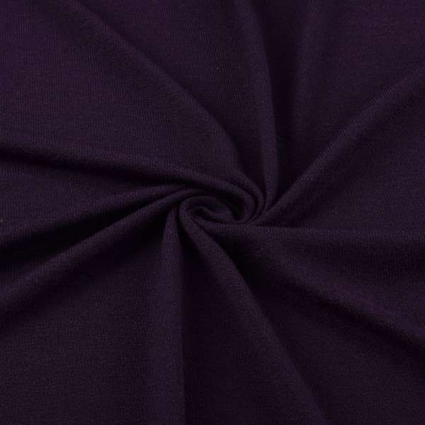 Трикотаж з віскозою фіолетовий темний ш.170