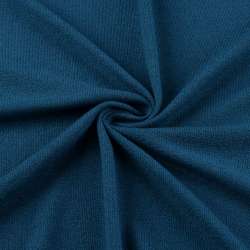 Трикотаж с вискозой синий лазурный ш.170