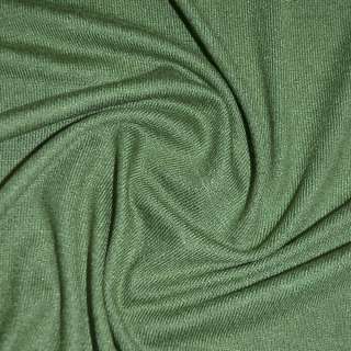 Трикотаж акриловый зеленый темный ш.170