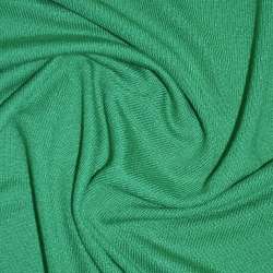 Трикотаж акриловий зелений яскравий ш.170