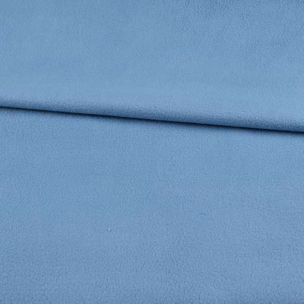 Флис голубой с синим оттенком ш.168