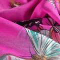 Марлевка малинова з метеликами ш.180