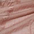 Марлевка з жакардовими смужками рожево-сіра ш.115