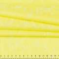 Шитье желтое хлопок с вышивкой цветы ш.136