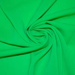 Шифон стрейч зеленый яркий ш.150