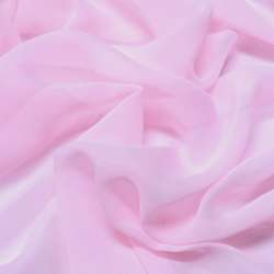 Шифон блідо-рожевий з бузковим відтінком ш.150